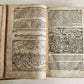 1584 GERMAN & ITALIAN HISTORICAL CHRONICLE ILLUSTRATED antique 16th cent. FOLIO