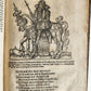 1584 GERMAN & ITALIAN HISTORICAL CHRONICLE ILLUSTRATED antique 16th cent. FOLIO