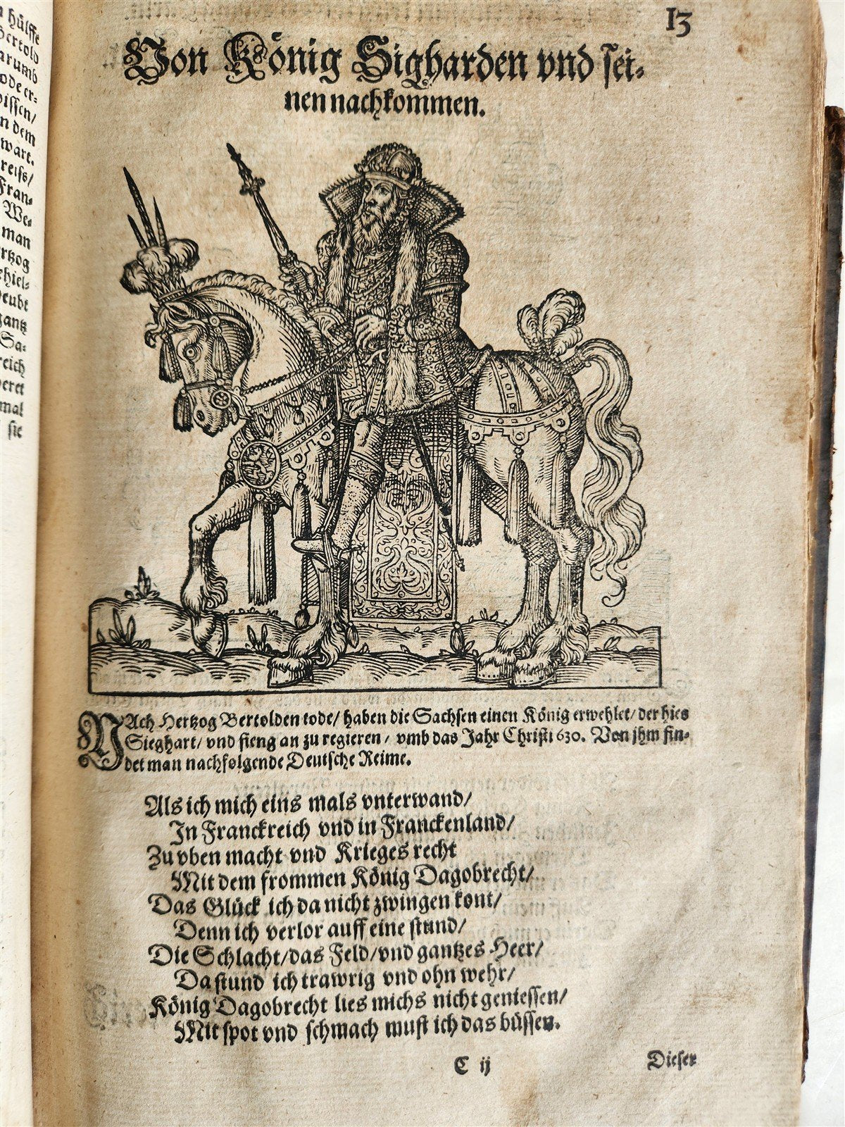 1584 GERMAN & ITALIAN HISTORICAL CHRONICLE ILLUSTRATED antique 16th cent. FOLIO