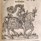 1584 GERMAN & ITALIAN HISTORICAL CHRONICLE ILLUSTRATED antique 16th cent. FOLIO