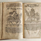 1584 GERMAN & ITALIAN HISTORICAL CHRONICLE ILLUSTRATED antique 16th cent. FOLIO