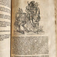 1584 GERMAN & ITALIAN HISTORICAL CHRONICLE ILLUSTRATED antique 16th cent. FOLIO