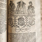 1584 GERMAN & ITALIAN HISTORICAL CHRONICLE ILLUSTRATED antique 16th cent. FOLIO