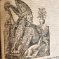 1584 GERMAN & ITALIAN HISTORICAL CHRONICLE ILLUSTRATED antique 16th cent. FOLIO