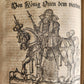 1584 GERMAN & ITALIAN HISTORICAL CHRONICLE ILLUSTRATED antique 16th cent. FOLIO