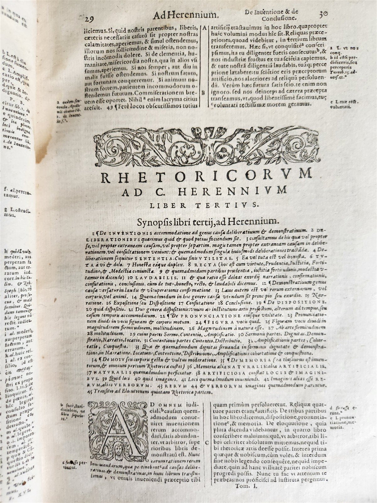 1588 CICERO antique 16th century Opera Omnia praeter hactenus vulgatam
