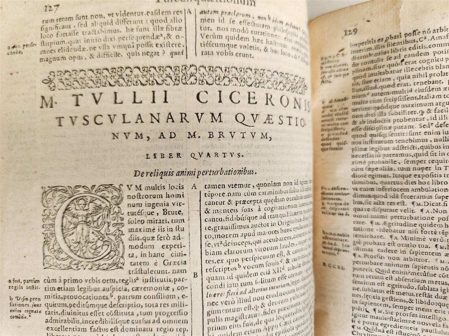 1588 CICERO antique 16th century Opera Omnia praeter hactenus vulgatam
