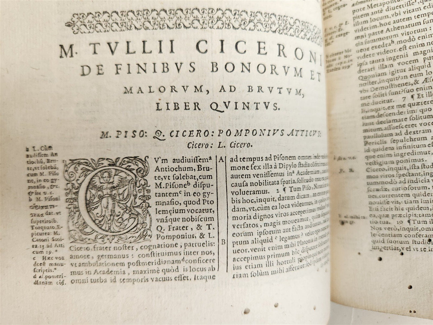 1588 CICERO antique 16th century Opera Omnia praeter hactenus vulgatam