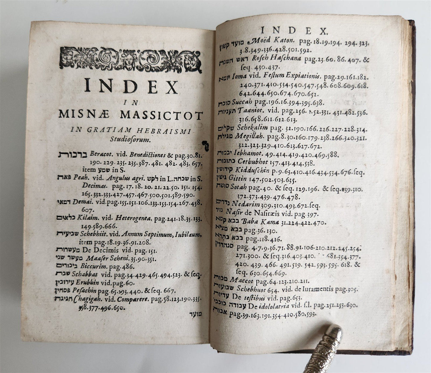 1675 Lexicon rabbinico- philologicum antique JUDAICA