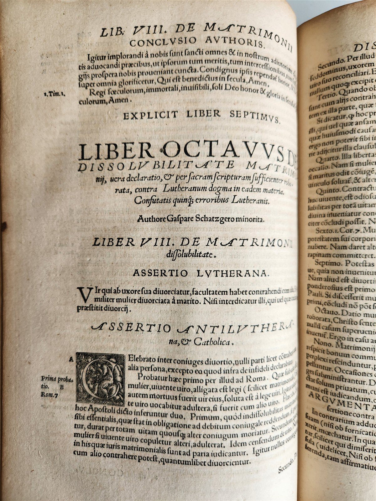 1543 OPERA OMNIA by K. Schatzger antique PIGSKIN FOLIO signed by Bavarian Dukes
