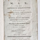 1791 HISTORY of MAN or wonders of human nature antique in ENGLISH