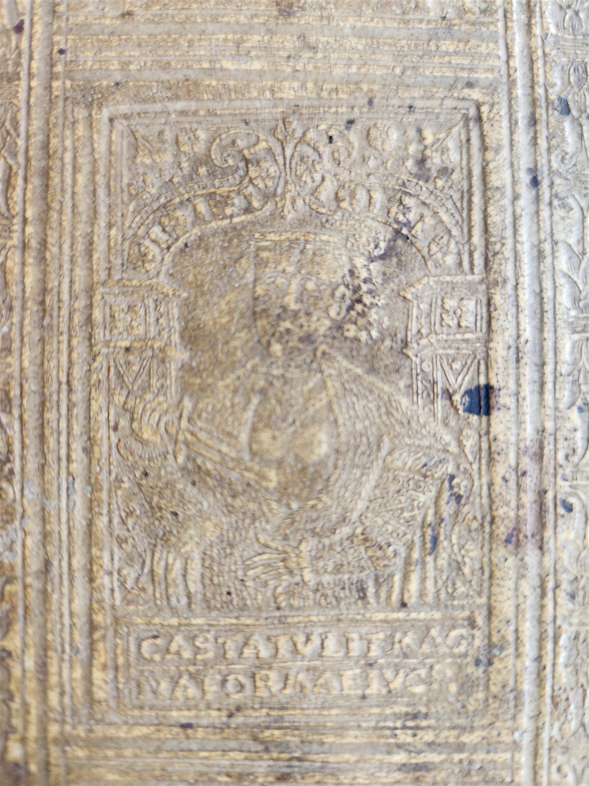 1566 PLUTARCH Parallel Lives of Illustrious Greeks & Romans ANTIQUE pigskin