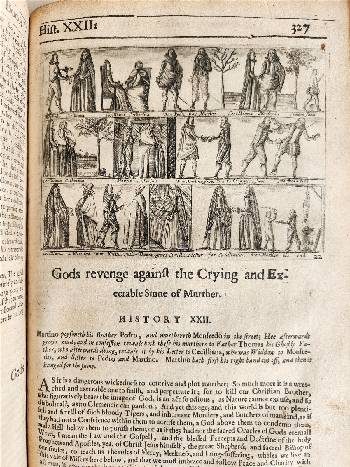 1657 Triumphs of Gods Revenge Against Crying by REYNOLDS ANTIQUE ILLUSTRATED