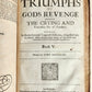 1657 Triumphs of Gods Revenge Against Crying by REYNOLDS ANTIQUE ILLUSTRATED