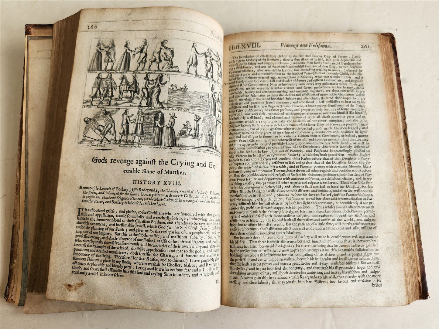 1657 Triumphs of Gods Revenge Against Crying by REYNOLDS ANTIQUE ILLUSTRATED
