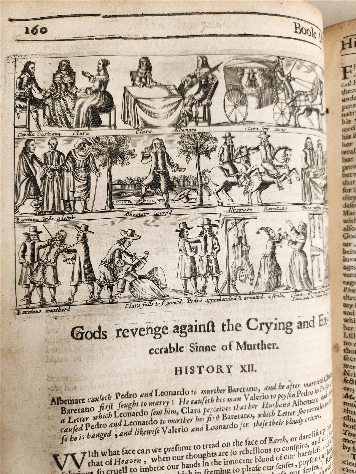 1657 Triumphs of Gods Revenge Against Crying by REYNOLDS ANTIQUE ILLUSTRATED