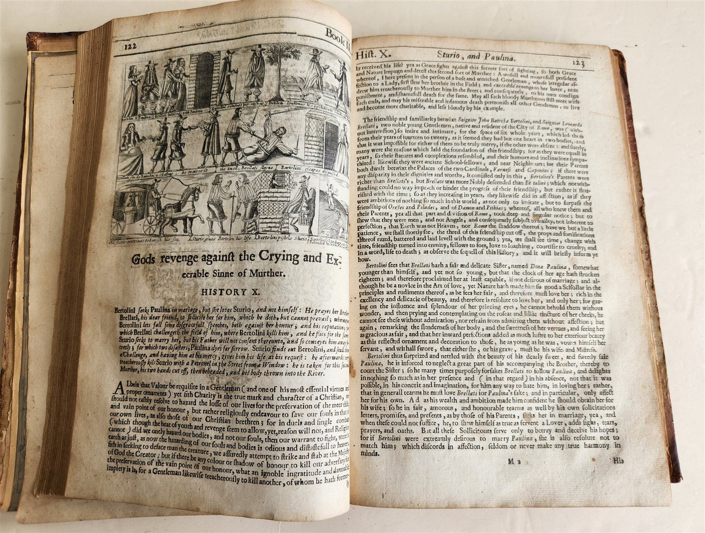 1657 Triumphs of Gods Revenge Against Crying by REYNOLDS ANTIQUE ILLUSTRATED