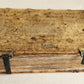 1576 ILLUSTRATED CHRONICLE pigskin bound folio ANTIQUE history & travel 15th C.