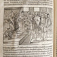 1576 ILLUSTRATED CHRONICLE pigskin bound folio ANTIQUE history & travel 15th C.