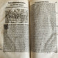 1576 ILLUSTRATED CHRONICLE pigskin bound folio ANTIQUE history & travel 15th C.