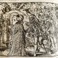 1576 ILLUSTRATED CHRONICLE pigskin bound folio ANTIQUE history & travel 15th C.