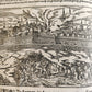 1576 ILLUSTRATED CHRONICLE pigskin bound folio ANTIQUE history & travel 15th C.