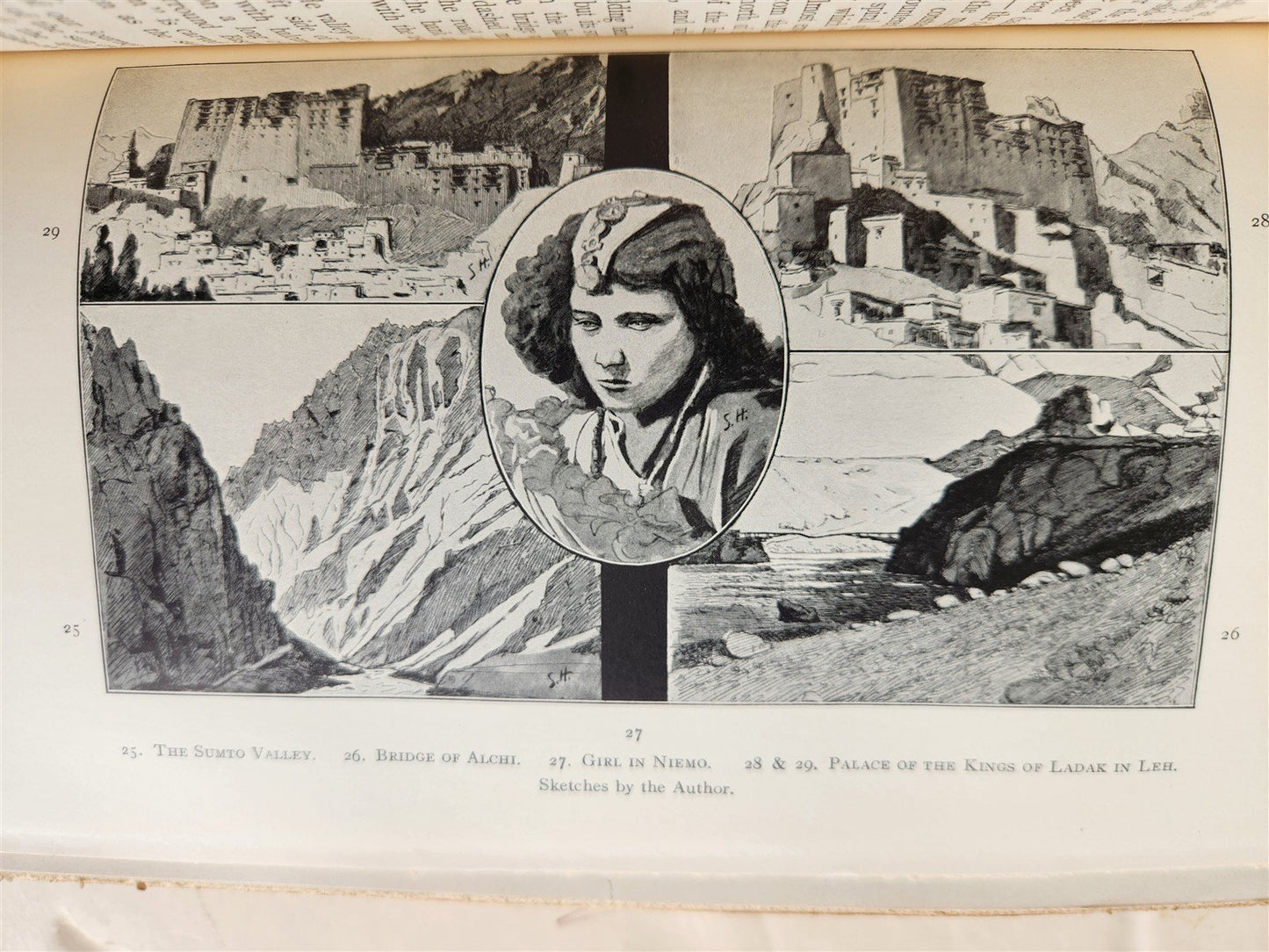 1909 TRANS-HIMALAYA DISCOVERIES & ADVENTURES in TIBET antique ILLUSTRATED 2 vols