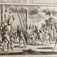 1700s ILLUSTRATED WEST INDIES MEXICO CORTES HISTORY ANTIQUE folio