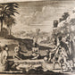 1700s ILLUSTRATED WEST INDIES MEXICO CORTES HISTORY ANTIQUE folio