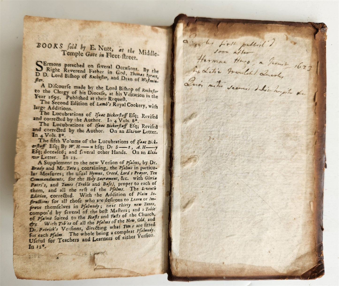 1634 ILLUSTRATED EMBLEM BOOK by Francis Quarles ANTIQUE in ENGLISH