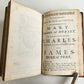 1736 ILLUSTRATED EMBLEM BOOK by Francis Quarles ANTIQUE in ENGLISH
