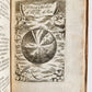 1736 ILLUSTRATED EMBLEM BOOK by Francis Quarles ANTIQUE in ENGLISH