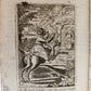 1736 ILLUSTRATED EMBLEM BOOK by Francis Quarles ANTIQUE in ENGLISH