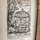 1736 ILLUSTRATED EMBLEM BOOK by Francis Quarles ANTIQUE in ENGLISH