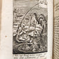 1736 ILLUSTRATED EMBLEM BOOK by Francis Quarles ANTIQUE in ENGLISH