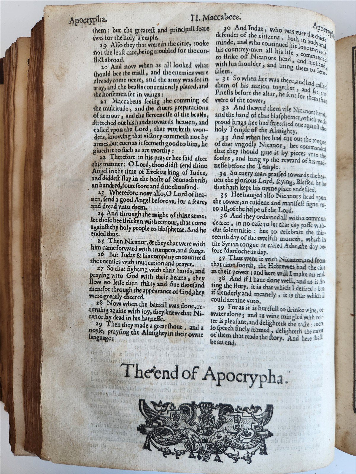 1633 BIBLE in ENGLISH antique OLD & NEW TESTAMENT by Robert Barker & John Bill