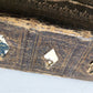 1650 BIBLE in ENGLISH antique FINE ORIGINAL BINDING w/ SILVER CORNER PIECES