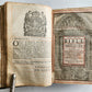 1650 BIBLE in ENGLISH antique FINE ORIGINAL BINDING w/ SILVER CORNER PIECES