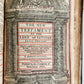 1650 BIBLE in ENGLISH antique FINE ORIGINAL BINDING w/ SILVER CORNER PIECES