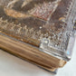 1650 BIBLE in ENGLISH antique FINE ORIGINAL BINDING w/ SILVER CORNER PIECES