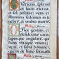 15th - 16th century ANTIPHONAL VELLUM CHART MANUSCRIPT antique music score 21x31