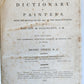 1805 DICTIONARY of PAINTERS by Matthew Pilkington 2 VELLUM BOUND VOLUMES antique