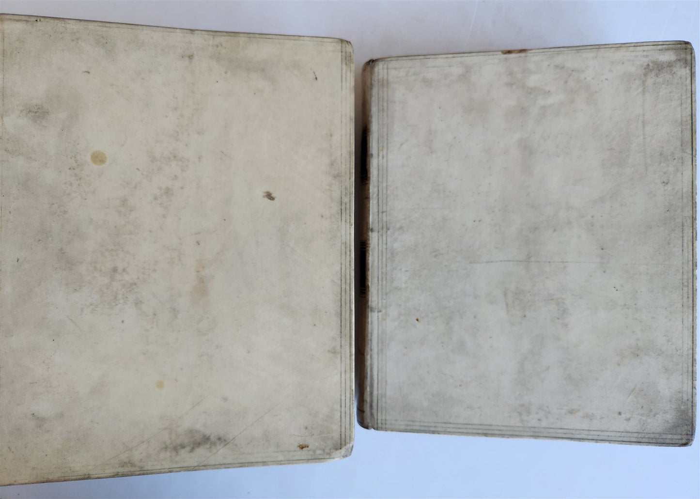 1805 DICTIONARY of PAINTERS by Matthew Pilkington 2 VELLUM BOUND VOLUMES antique