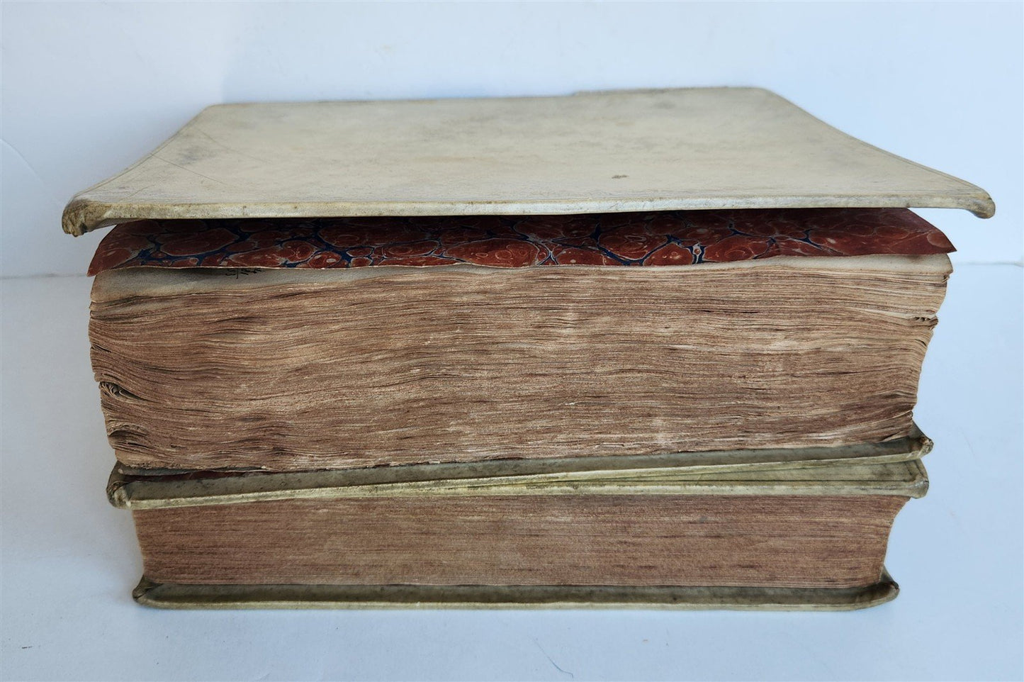 1805 DICTIONARY of PAINTERS by Matthew Pilkington 2 VELLUM BOUND VOLUMES antique
