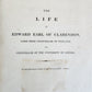 1817 Life of Edward Earl of Clarendon 2 VOLUMES antique