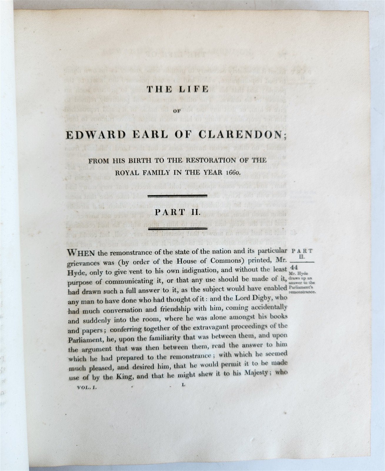1817 Life of Edward Earl of Clarendon 2 VOLUMES antique