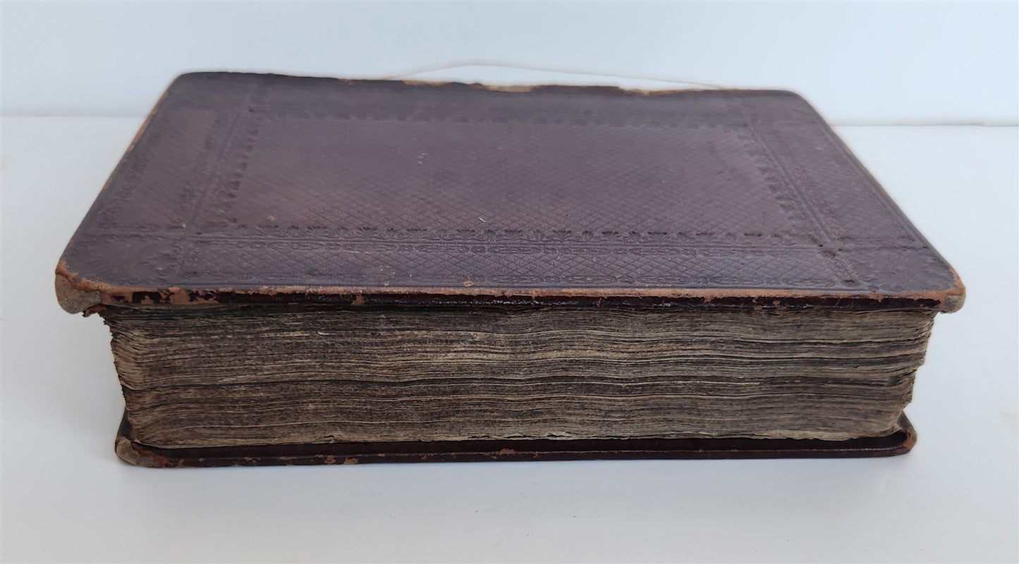 1618 BIBLE in ENGLISH antique OLD & NEW TESTAMENT by Bonham Norton and John Bill