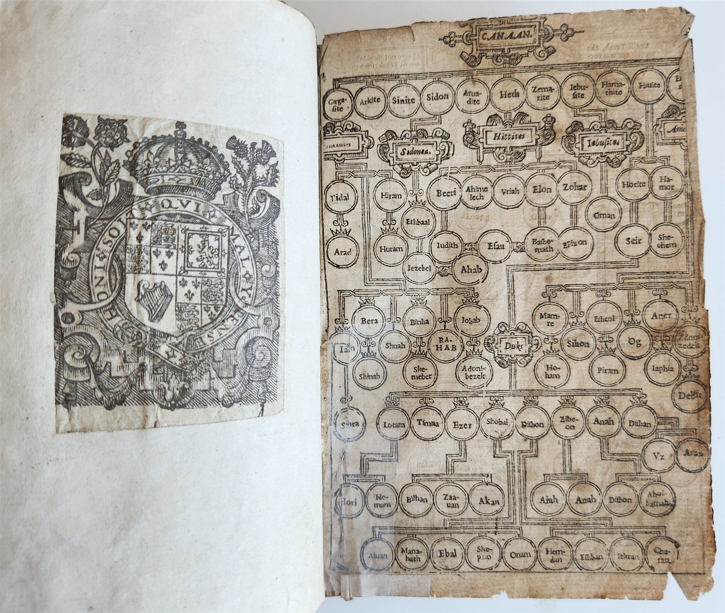 1618 BIBLE in ENGLISH antique OLD & NEW TESTAMENT by Bonham Norton and John Bill