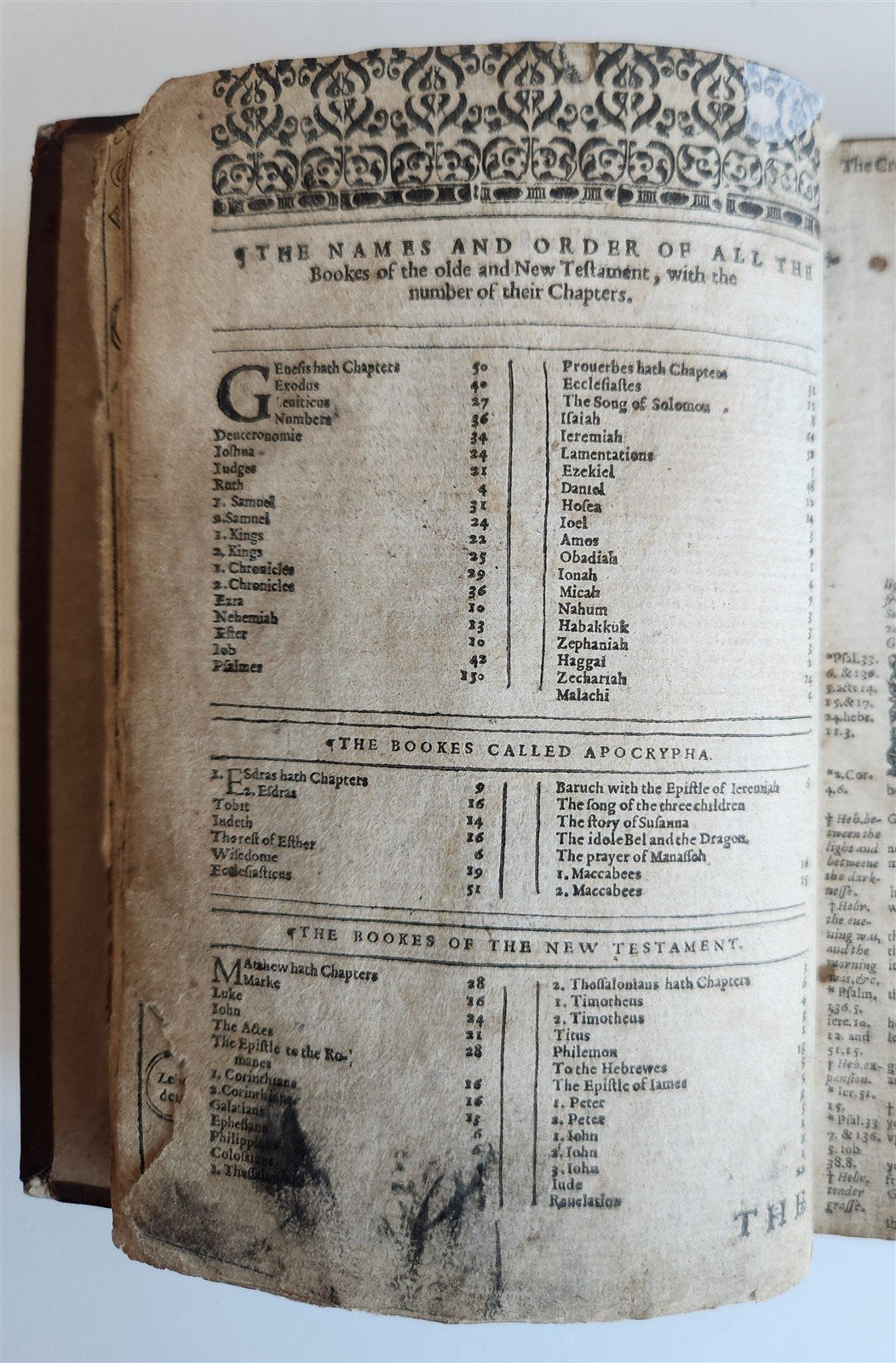 1618 BIBLE in ENGLISH antique OLD & NEW TESTAMENT by Bonham Norton and John Bill
