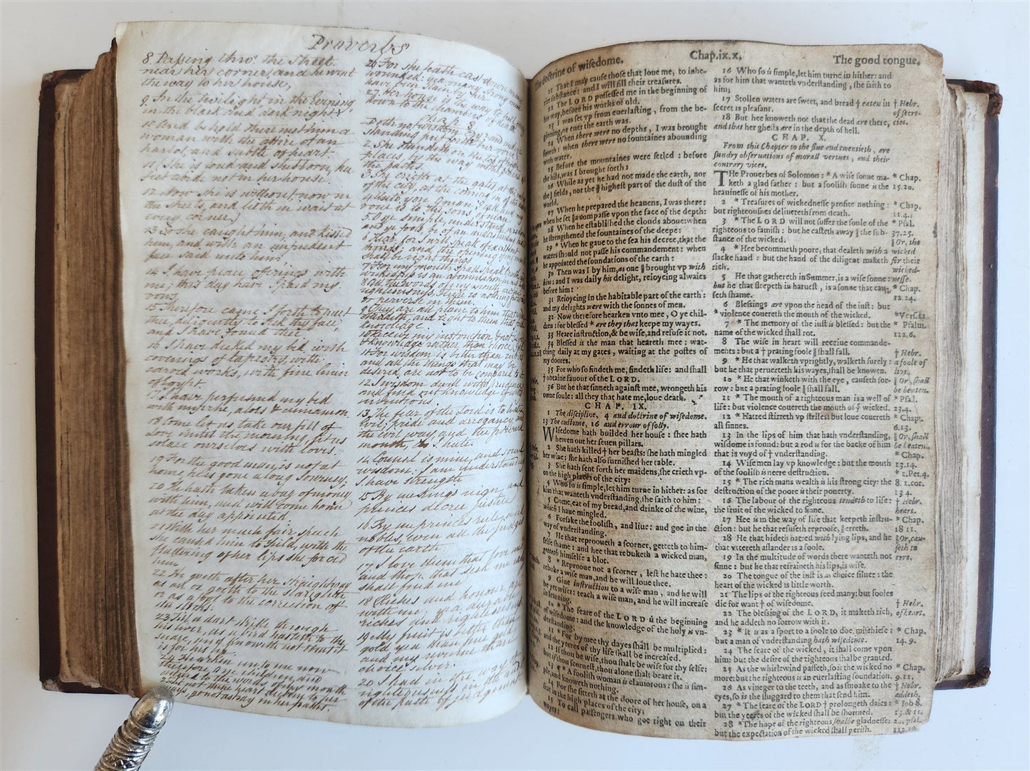 1618 BIBLE in ENGLISH antique OLD & NEW TESTAMENT by Bonham Norton and John Bill
